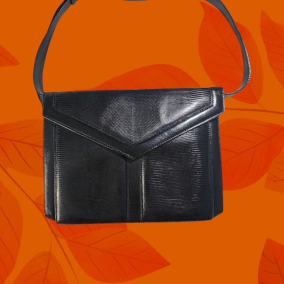 Yves Saint Laurent Shoulder Bag Black- W/COA - Picture 3 of 10